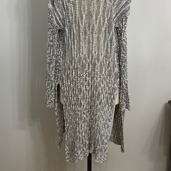 LUSH COZY KNITTED SIDE SPLIT DUSTER CARDIGAN - Picture 4 of 4